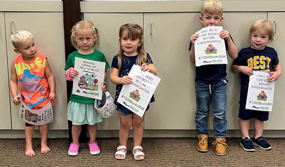 1000 Books Before Kindergarten participants