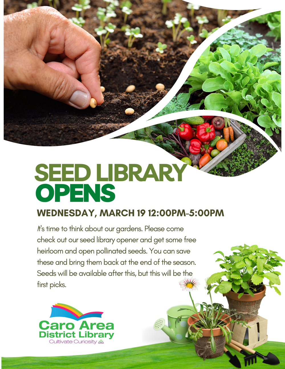 Seed Library Opening 2025